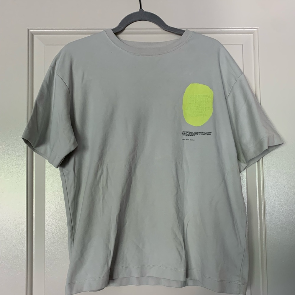 Zara color quote tee shirt